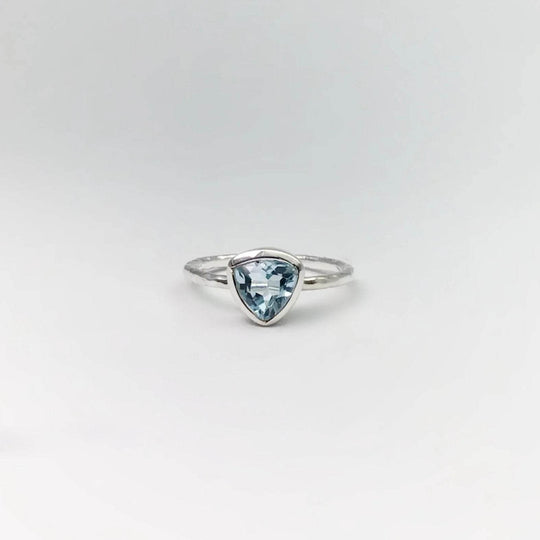 Blue Topaz Ring - Rocks and Gems Canada