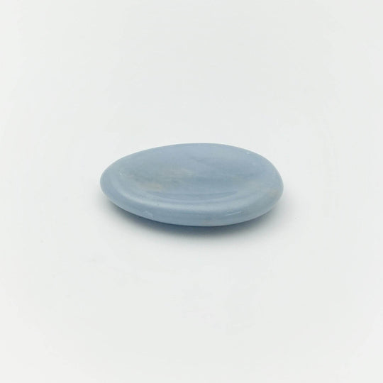 Worry Stone - Angelite - Rocks and Gems Canada