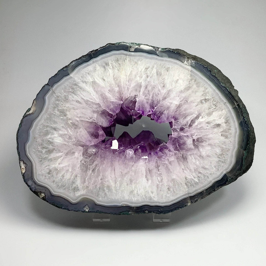 Amethyst Geode Slice - Rocks and Gems Canada