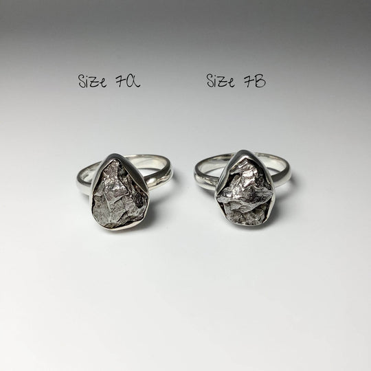 Campo Del Cielo Meteorite Ring - Rocks and Gems Canada