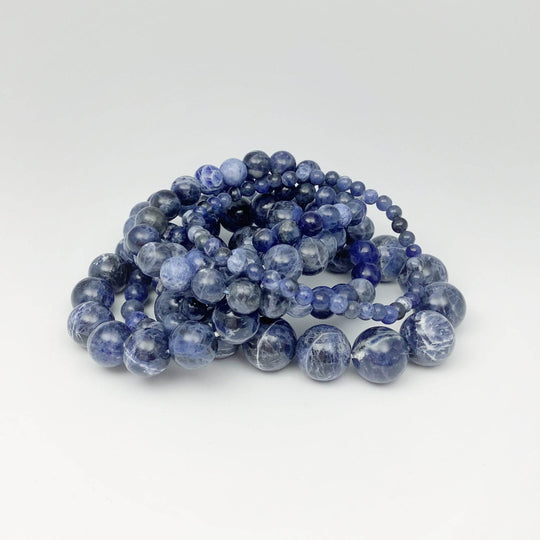 Sodalite Beaded Bracelet - Rocks and Gems Canada