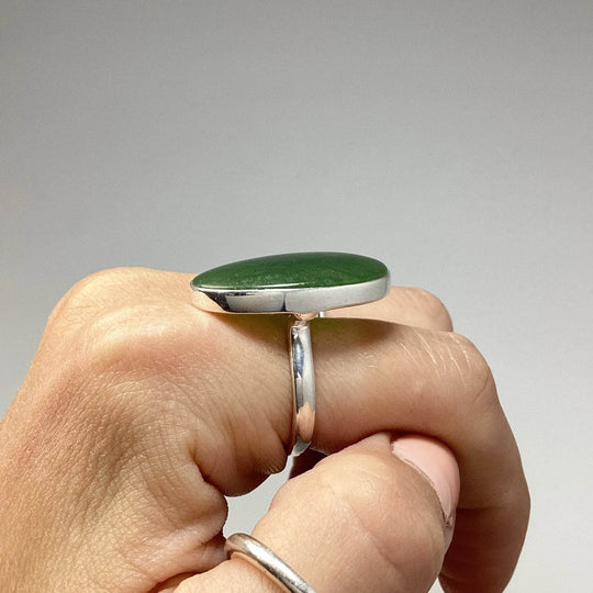 Canadian Jade Ring - Rocks and Gems Canada