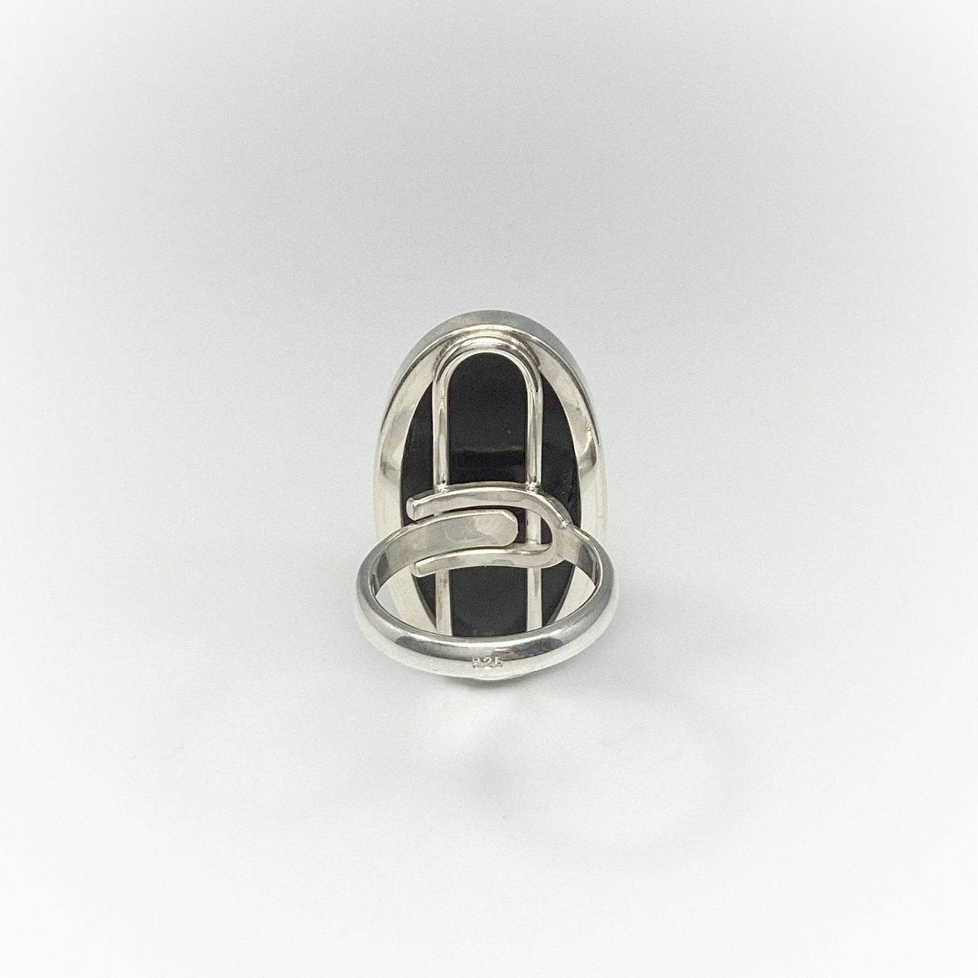 Green Amber Ring - Rocks and Gems Canada