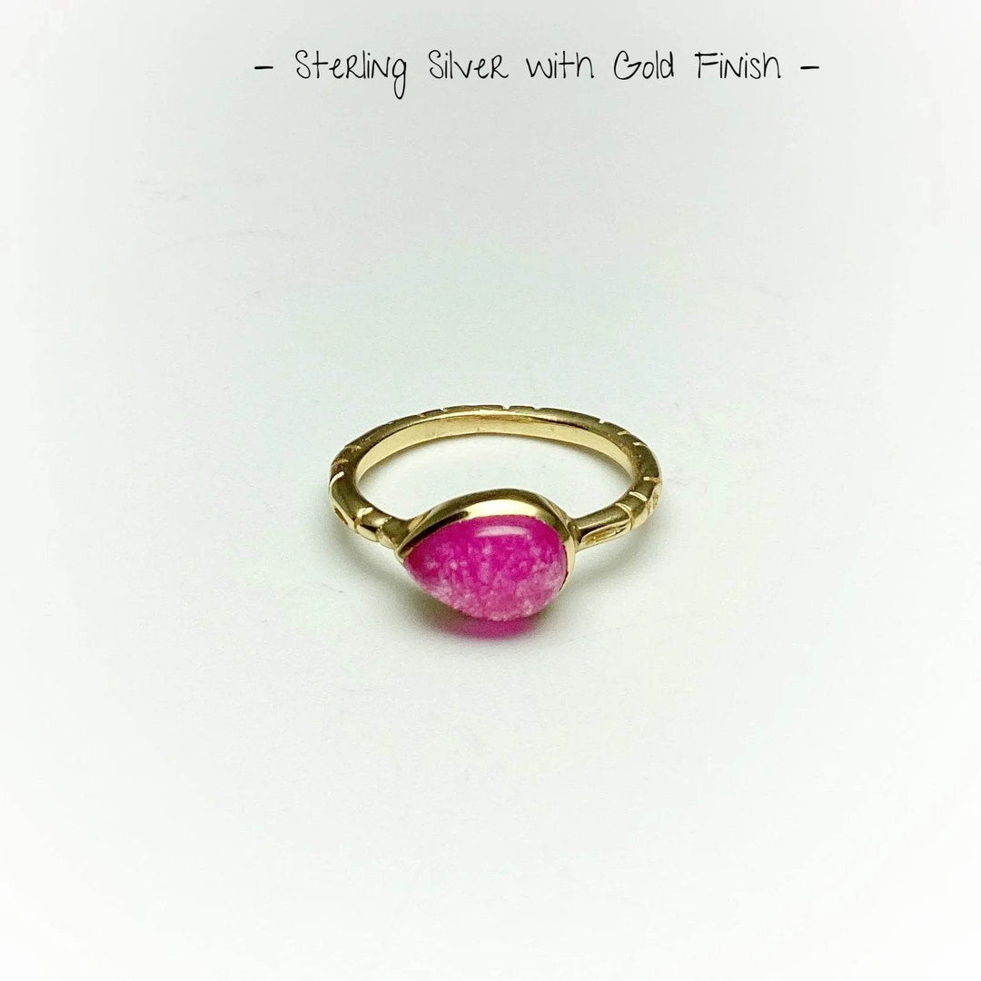 Pink Jade Ring - Rocks and Gems Canada