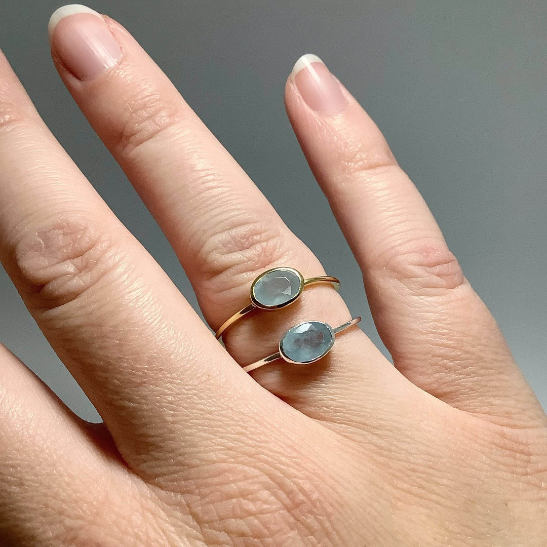Aquamarine Ring - Rocks and Gems Canada