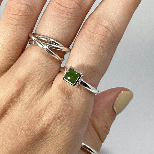 Canadian Jade Ring - Rocks and Gems Canada