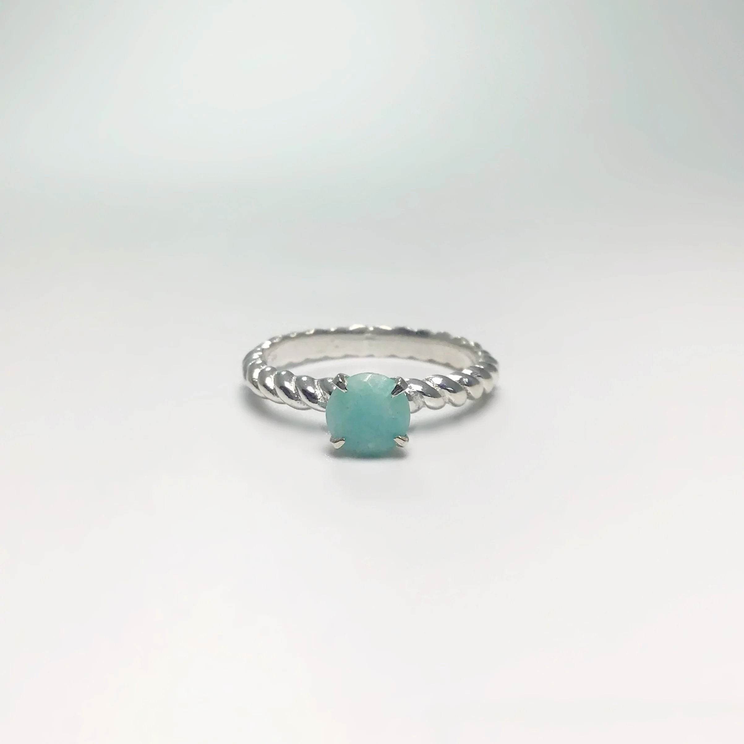 Amazonite Ring - Rocks and Gems Canada
