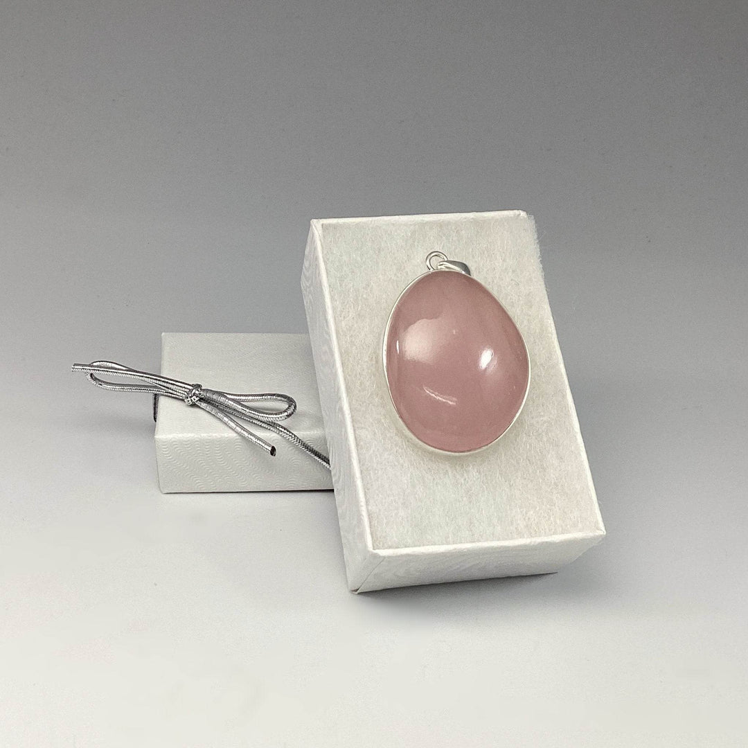 Rose Quartz Pendant - Rocks and Gems Canada
