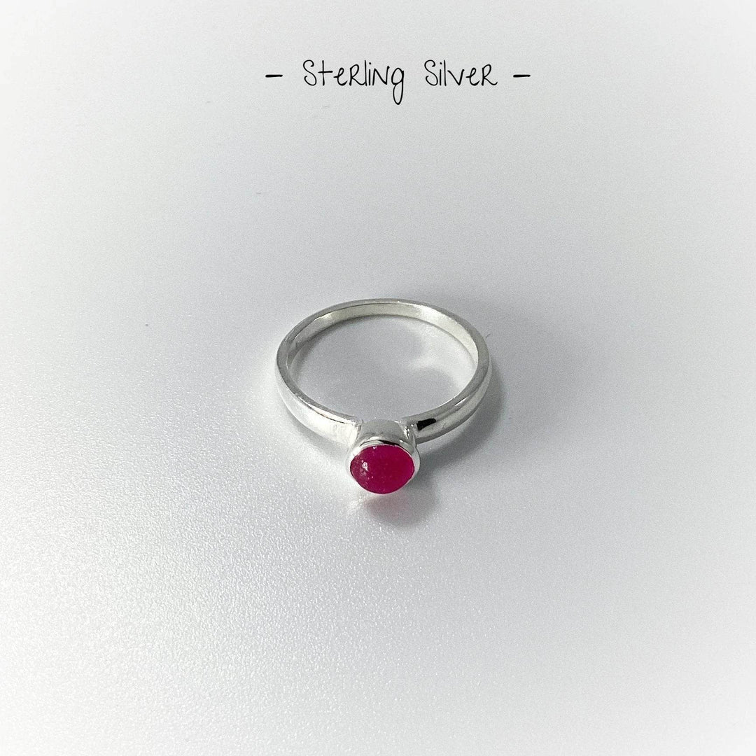 Pink Jade Ring - Rocks and Gems Canada
