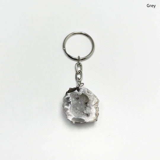 Geode Keychain - Rocks and Gems Canada