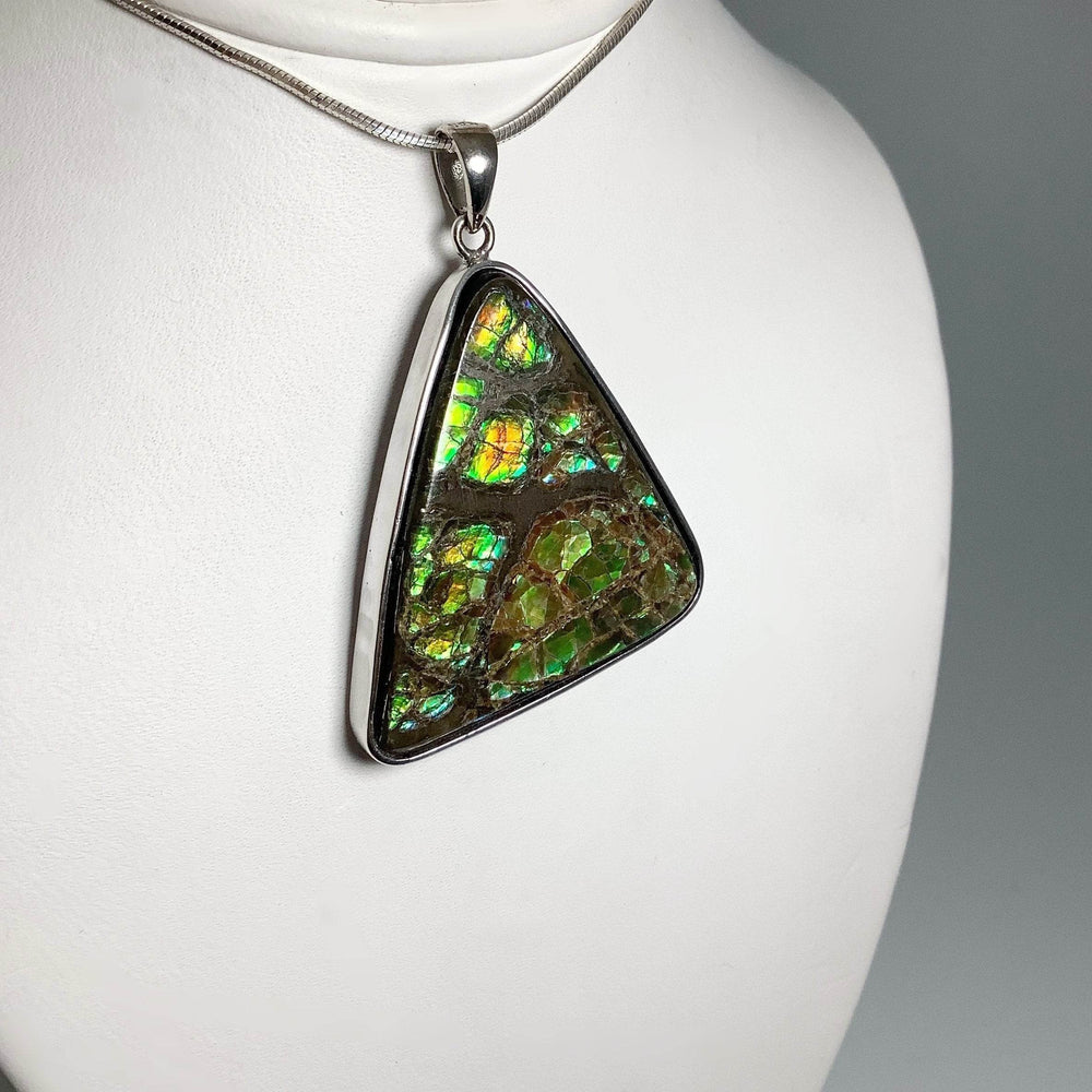 Alberta Ammolite Pendant - Rocks and Gems Canada