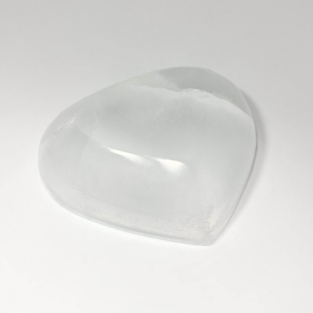 Selenite Heart Bowl - Rocks and Gems Canada