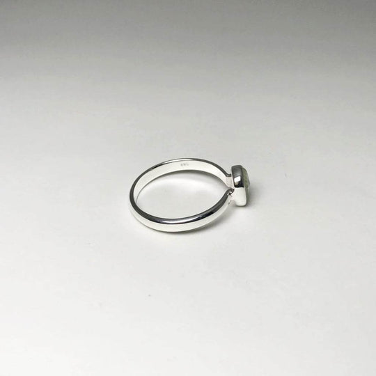 Faceted Ethiopian Fire Opal Ring - Rocks and Gems Canada