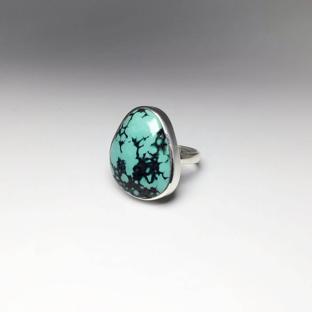 Tibetan Turquoise Ring - Rocks and Gems Canada