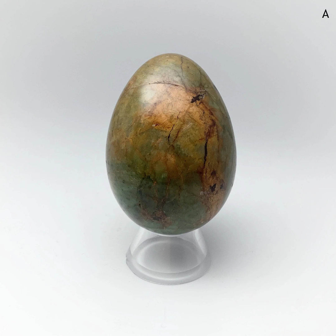 Chrysoprase Egg - Rocks and Gems Canada