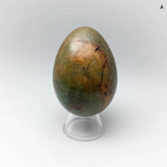 Chrysoprase Egg - Rocks and Gems Canada