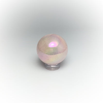 Aura Rose Quartz Sphere at $65 Each