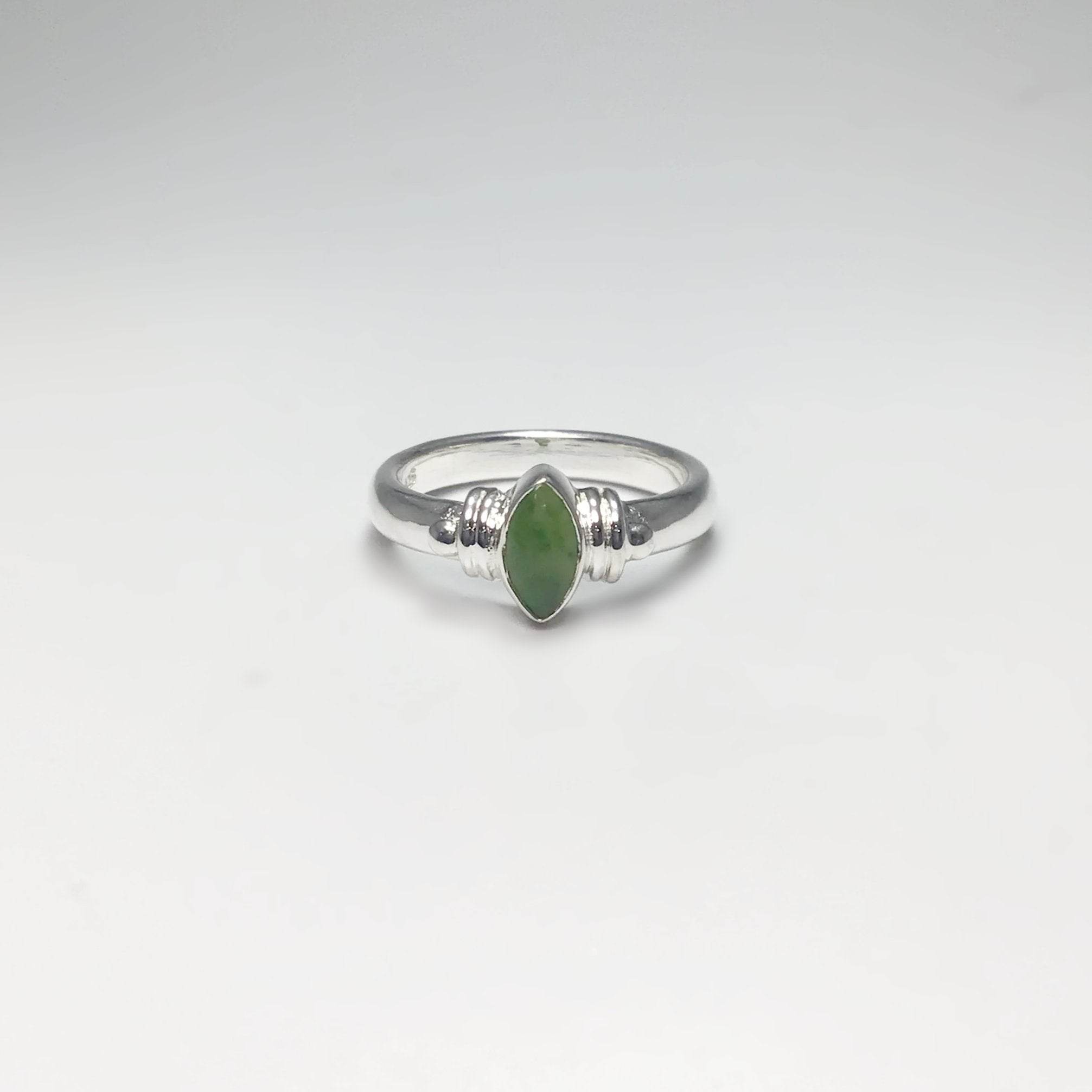 Canadian Jade Ring - Rocks and Gems Canada