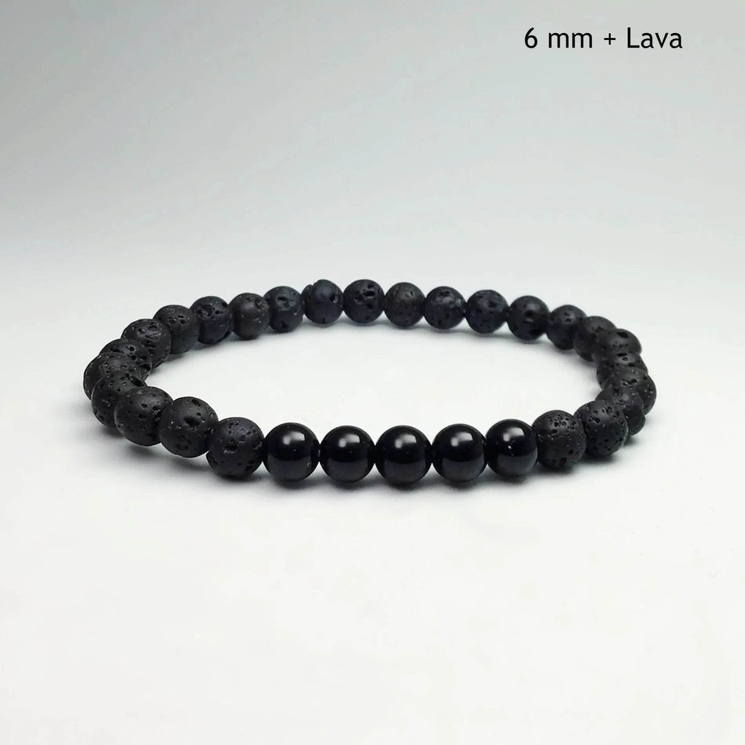 Black Onyx Beaded Bracelet - Rocks and Gems Canada