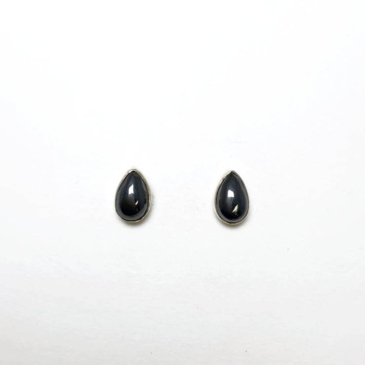 Hematite Stud Earrings - Rocks and Gems Canada