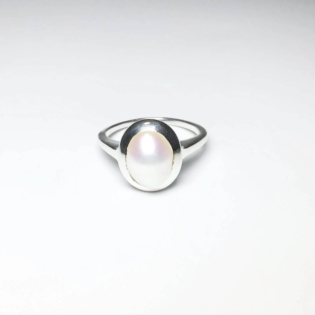 Freshwater Pearl Ring - Rocks and Gems Canada