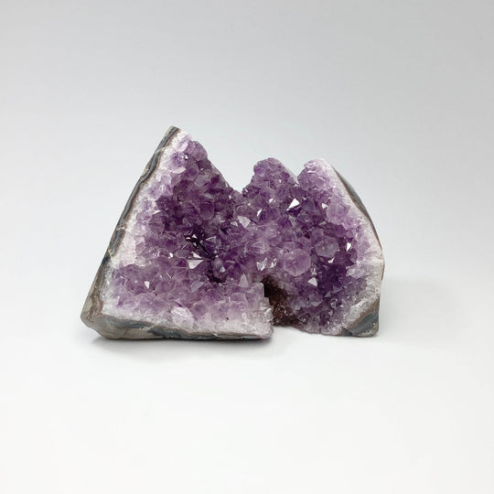 Amethyst Druze Cluster Mountain Carving - Rocks and Gems Canada