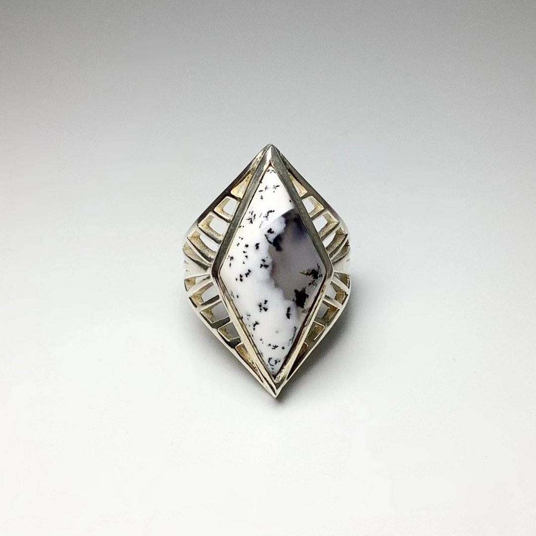 Dendritic Opal Ring - Rocks and Gems Canada