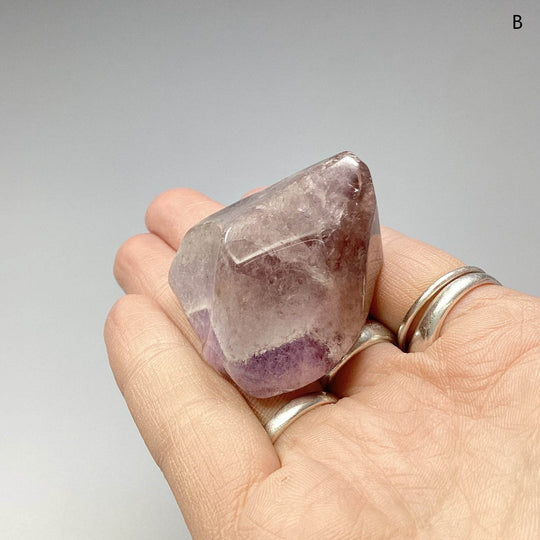 Shadow Chevron Amethyst Point - Rocks and Gems Canada