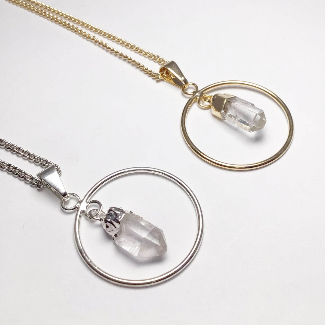 Quartz Necklace - Rocks and Gems Canada