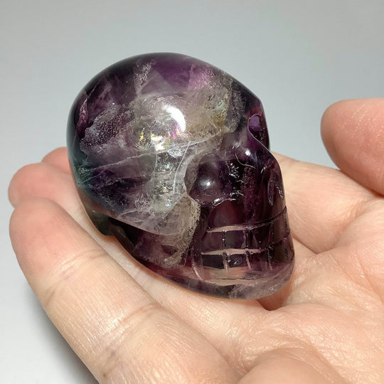 Carved Fluorite Skull - Rocks and Gems Canada