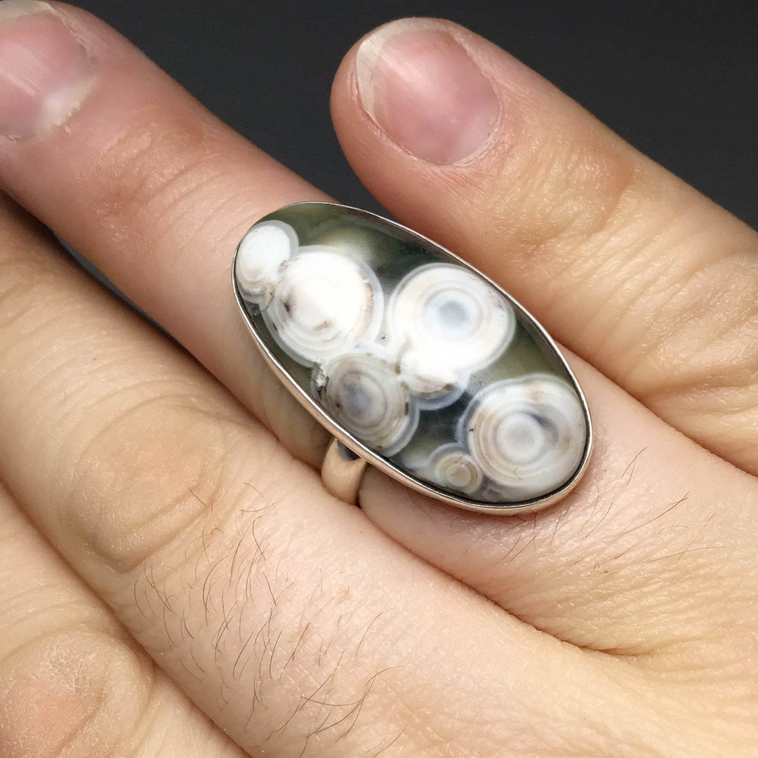 Ocean Jasper Ring - Rocks and Gems Canada