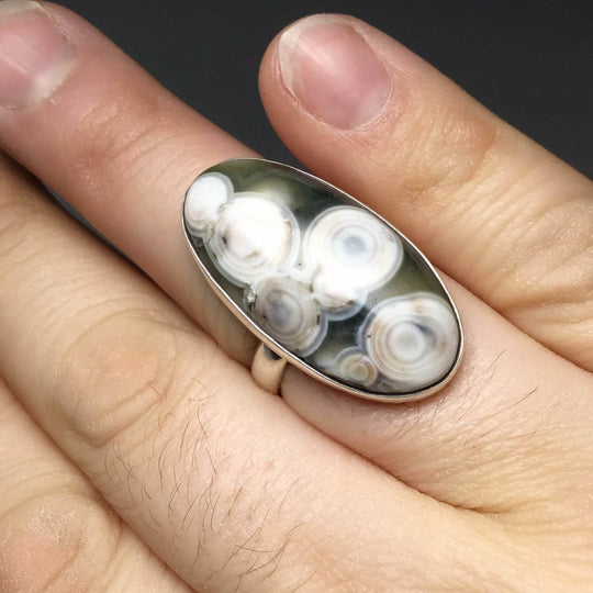 Ocean Jasper Ring - Rocks and Gems Canada