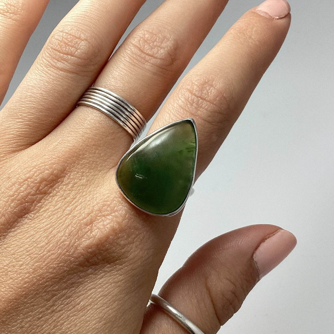 Canadian Jade Ring - Rocks and Gems Canada