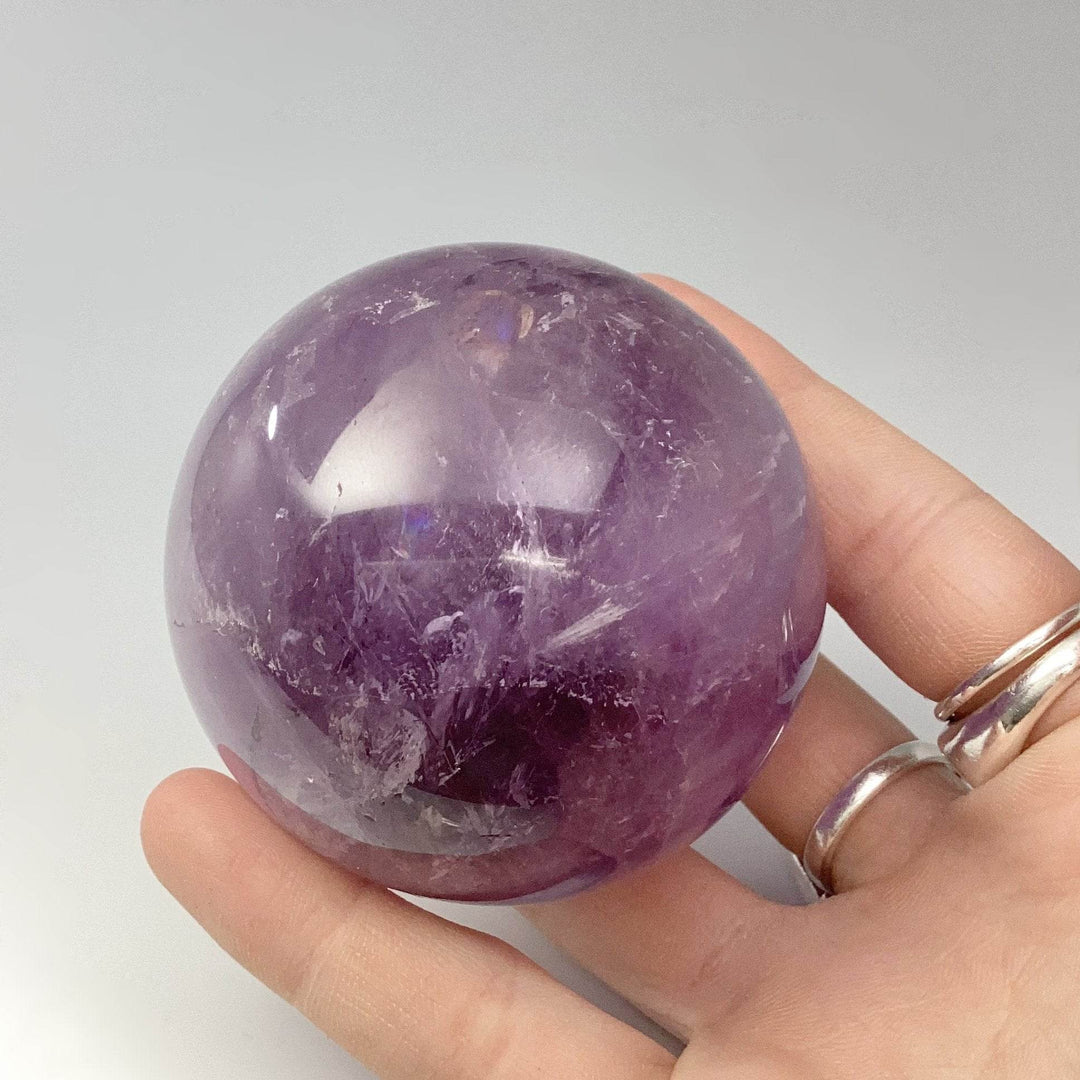 Amethyst Sphere - Rocks and Gems Canada