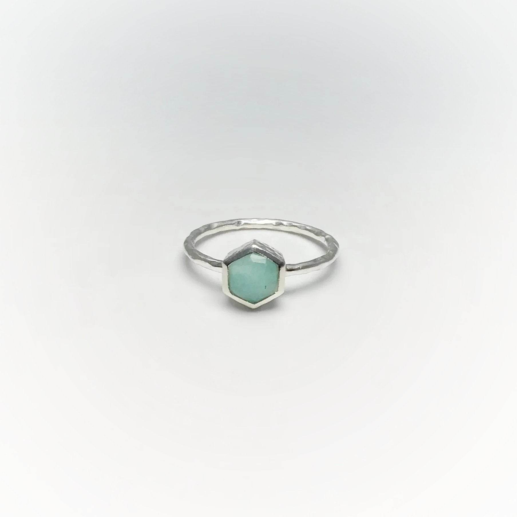 Amazonite Ring - Rocks and Gems Canada