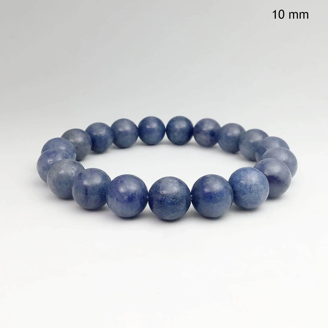 Blue Aventurine Beaded Bracelet - Rocks and Gems Canada