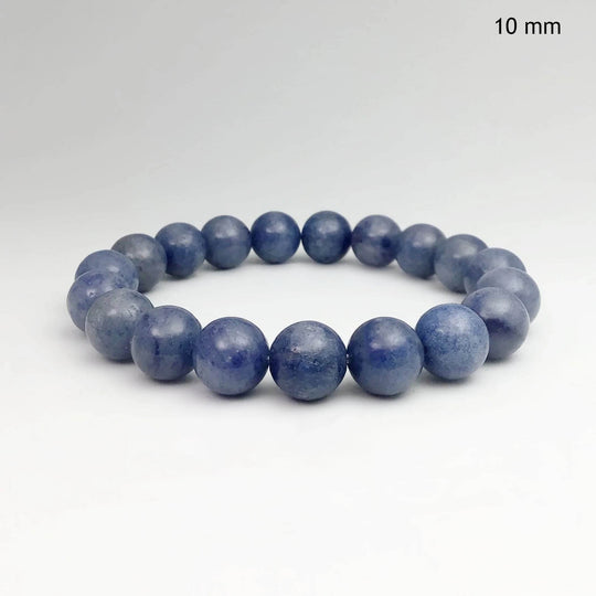 Blue Aventurine Beaded Bracelet - Rocks and Gems Canada