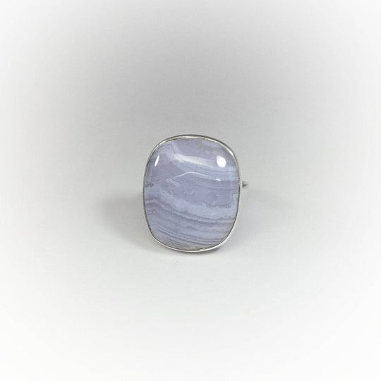 Blue Lace Agate Ring - Rocks and Gems Canada