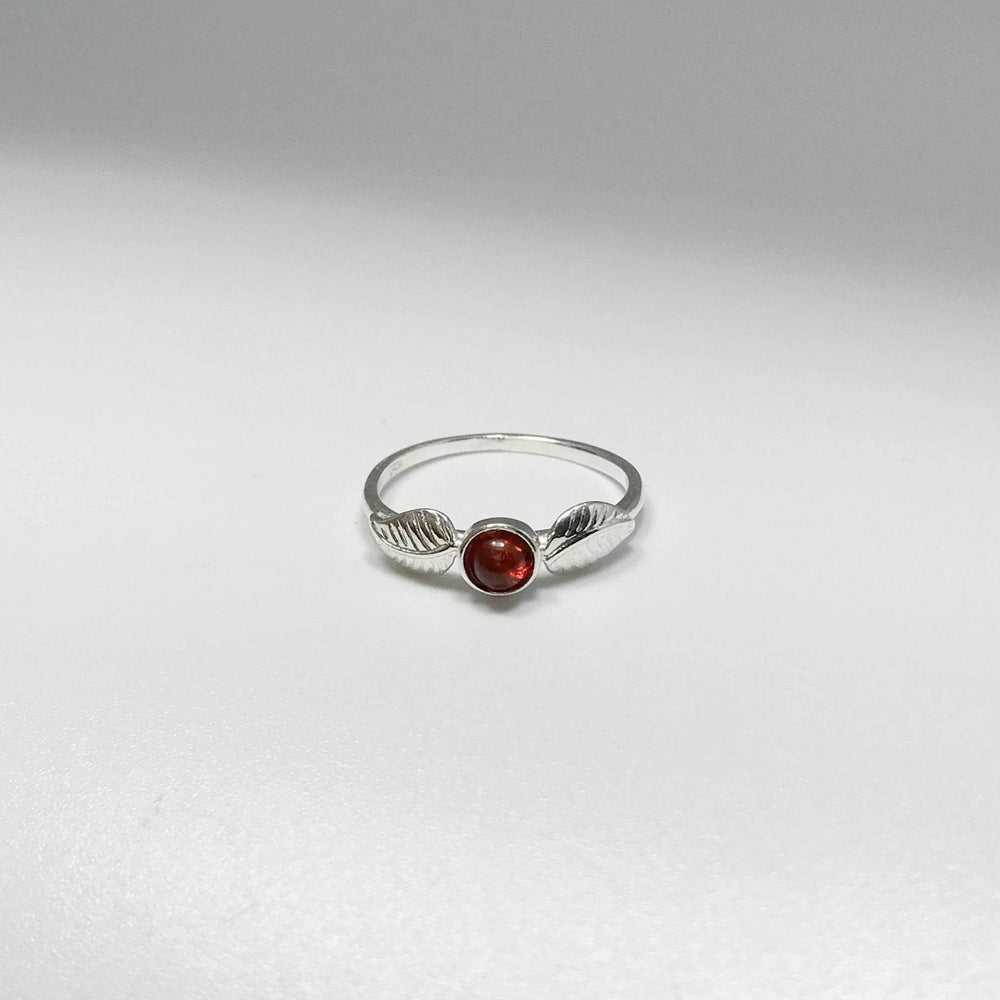 Cognac Amber Ring - Rocks and Gems Canada