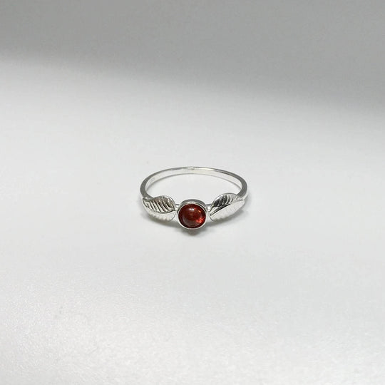 Cognac Amber Ring - Rocks and Gems Canada