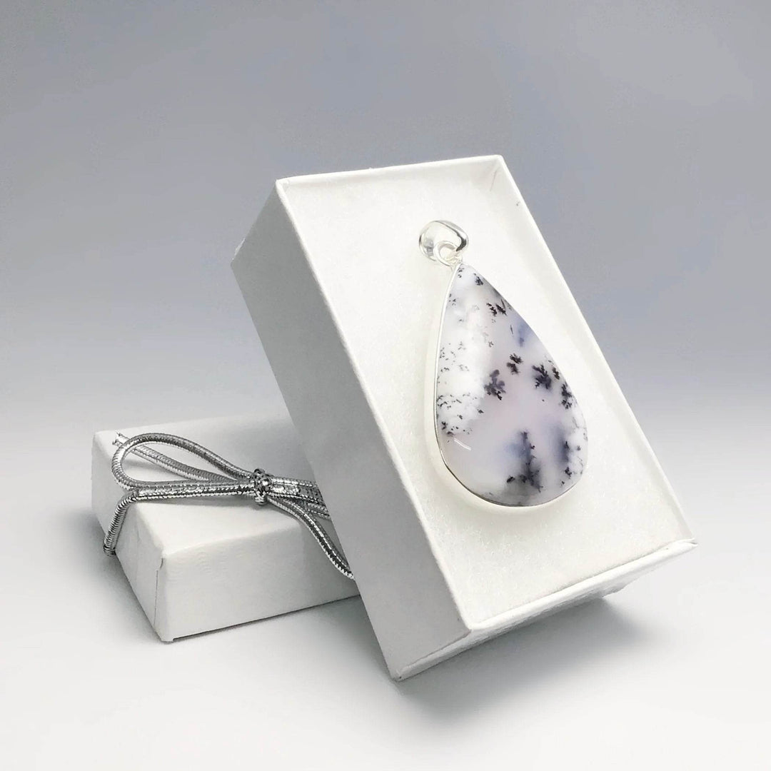 Dendritic Opal Pendant - Rocks and Gems Canada