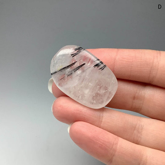 Tourmalated Quartz Touch Stone - Rocks and Gems Canada