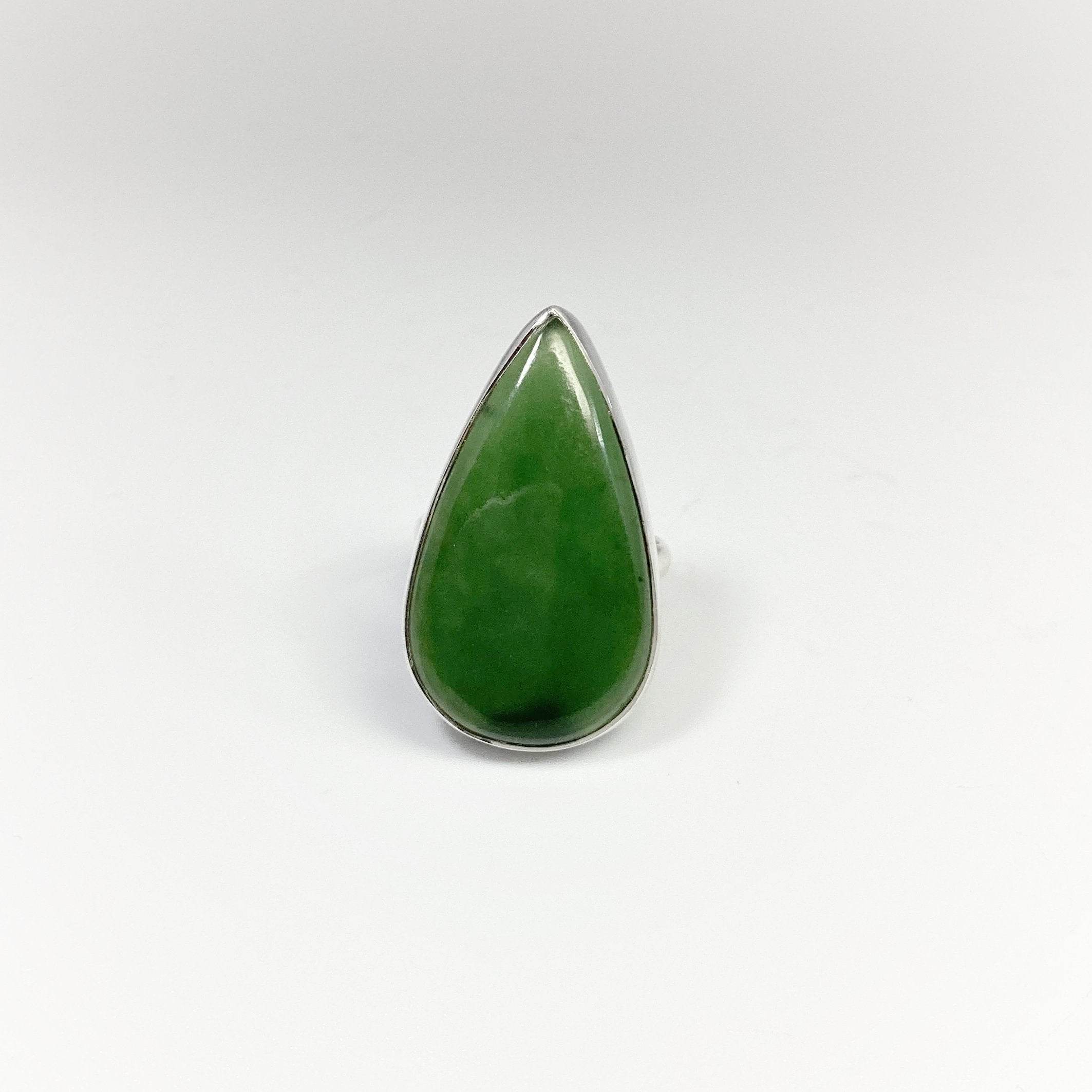 Canadian Jade Ring - Rocks and Gems Canada