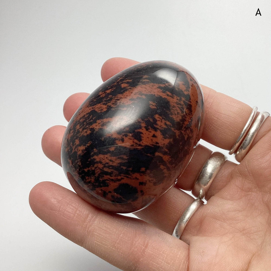 Mahogany Obsidian Egg - Rocks and Gems Canada