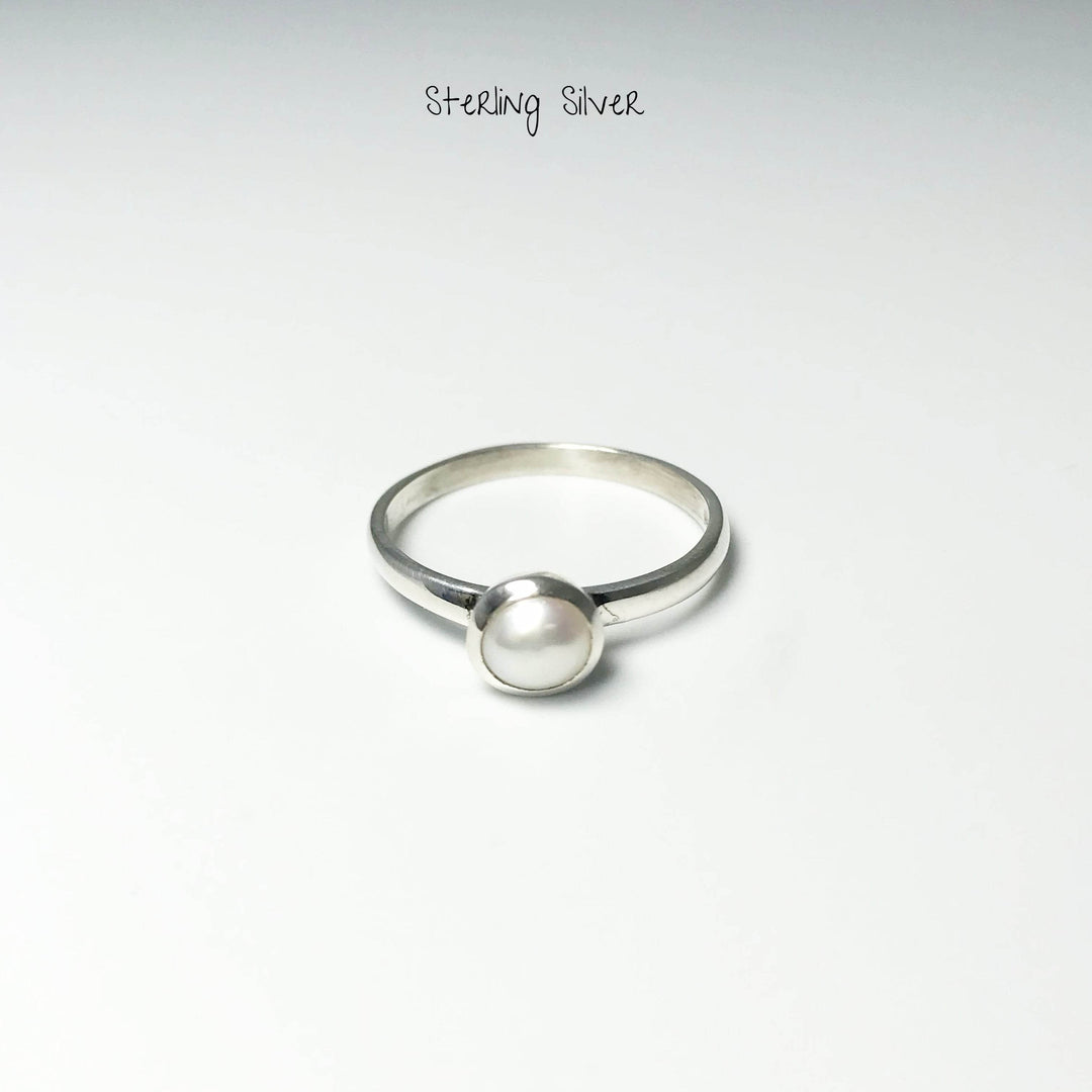 Freshwater Pearl Ring - Rocks and Gems Canada