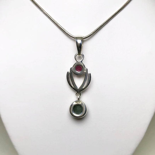 Mixed Tourmaline Pendant - Rocks and Gems Canada