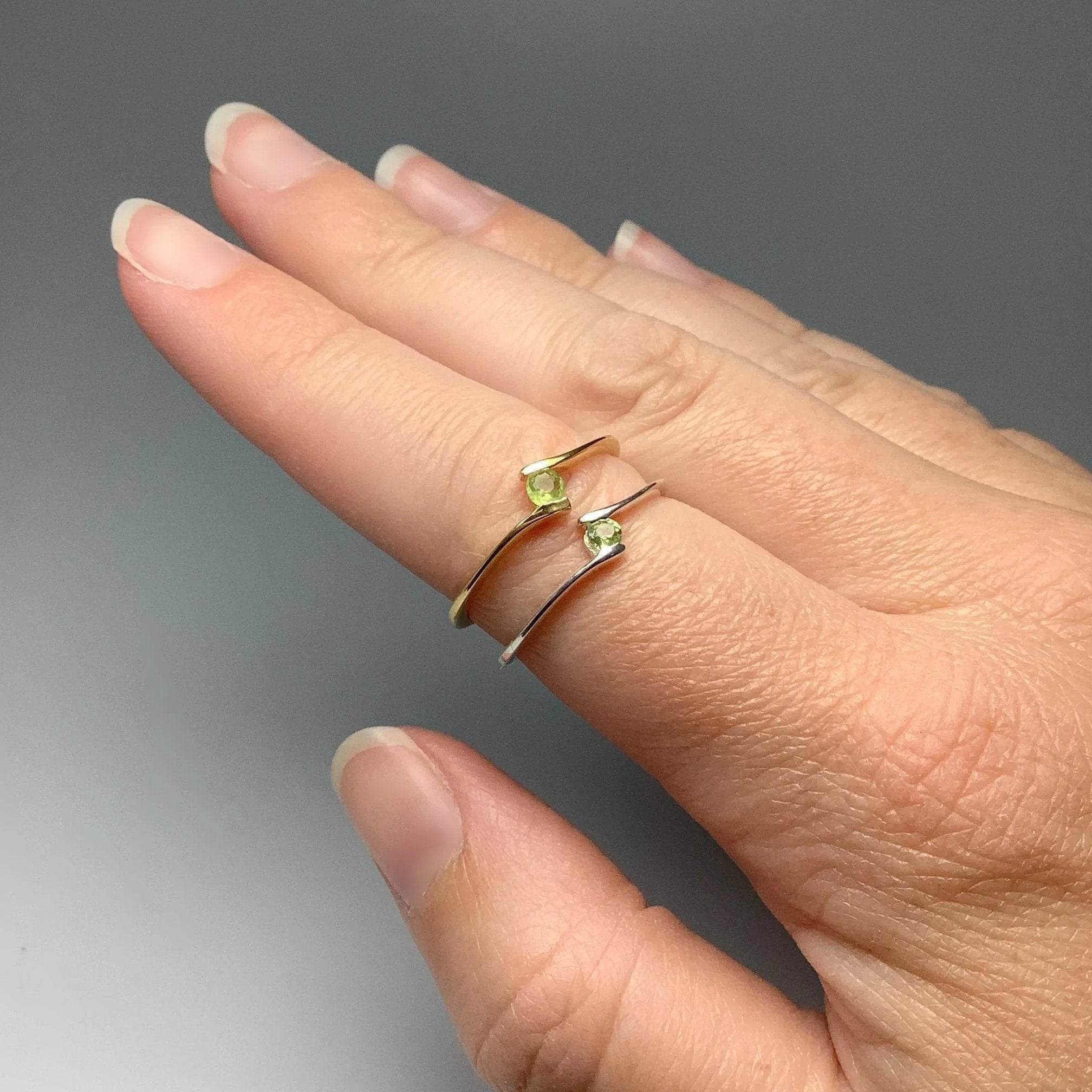 Peridot Ring - Rocks and Gems Canada