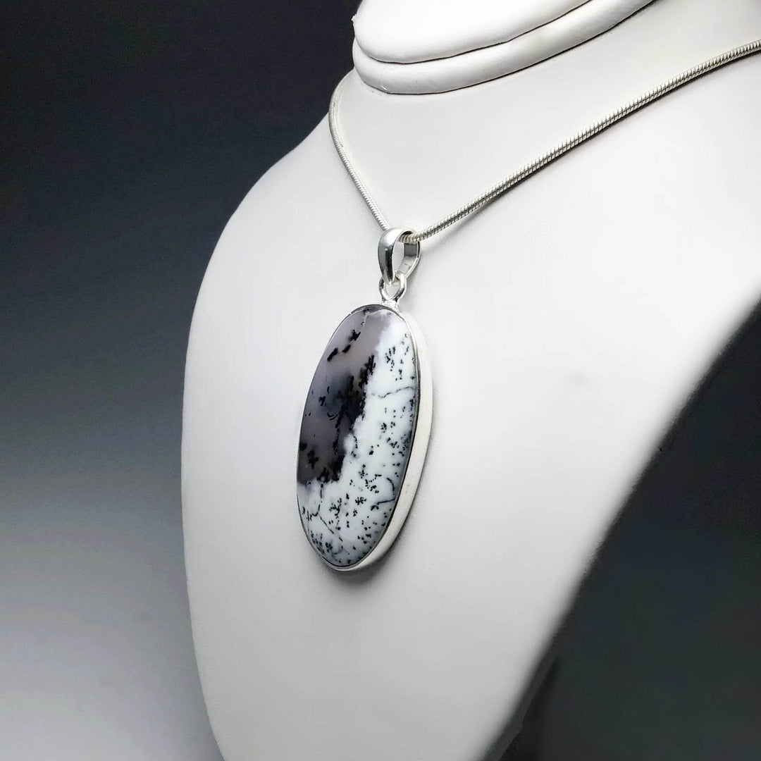 Dendritic Opal Pendant - Rocks and Gems Canada