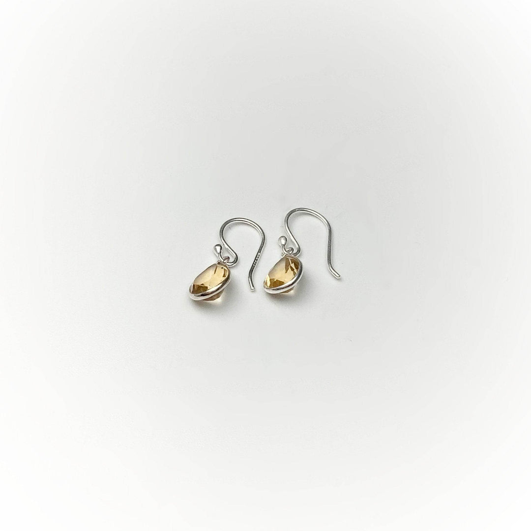 Citrine Dangle Earrings - Rocks and Gems Canada