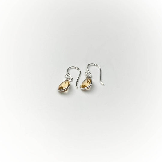 Citrine Dangle Earrings - Rocks and Gems Canada